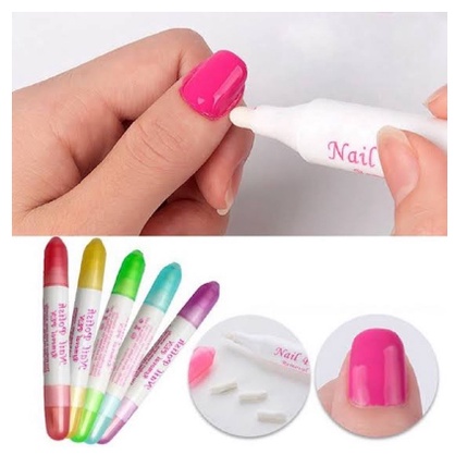 Nail gel polish remover pen removal nail polish / pen penghapus kutek berantakan keluar garis