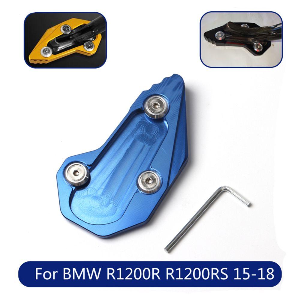 Populer Pad Pembesar Ekstensi Kaki Baru Kickstand Side Stand Side Kick Stand Untuk BMW R1200R R1200RS 15-18