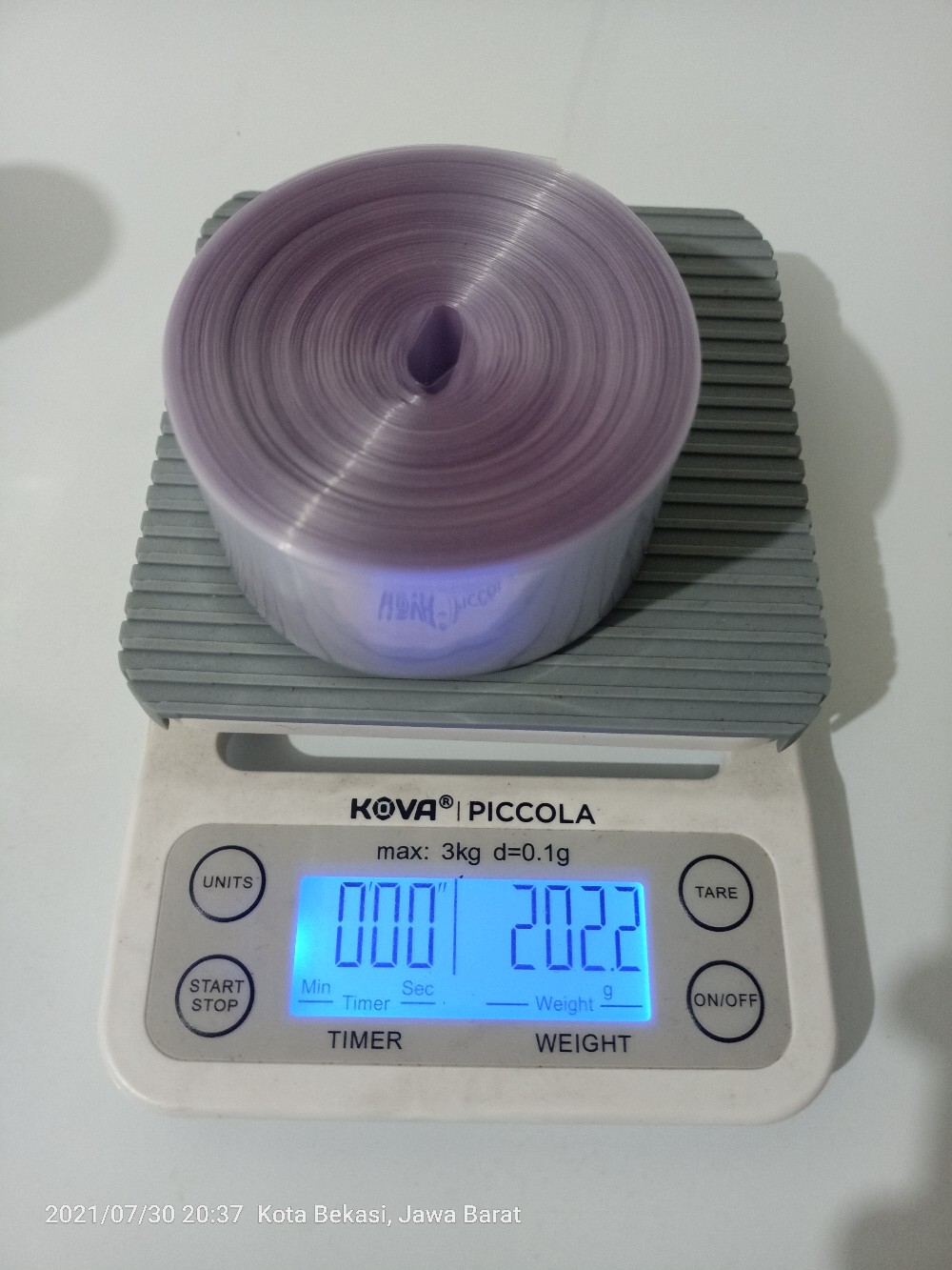 Plastik Shrink Plastik Segel 4 Cm X 50 Meter