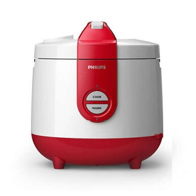 PHILIPS Magic Com Rice Cooker 2 L HD3119/32 - Basic Red