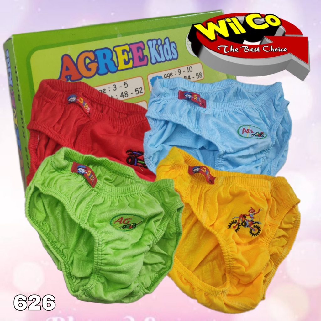 K626 - (Harga 1Pcs) CELANA DALAM ANAK PAKAIAN DALAM ANAK COWOK TAFT KIDS SIZE S - XL