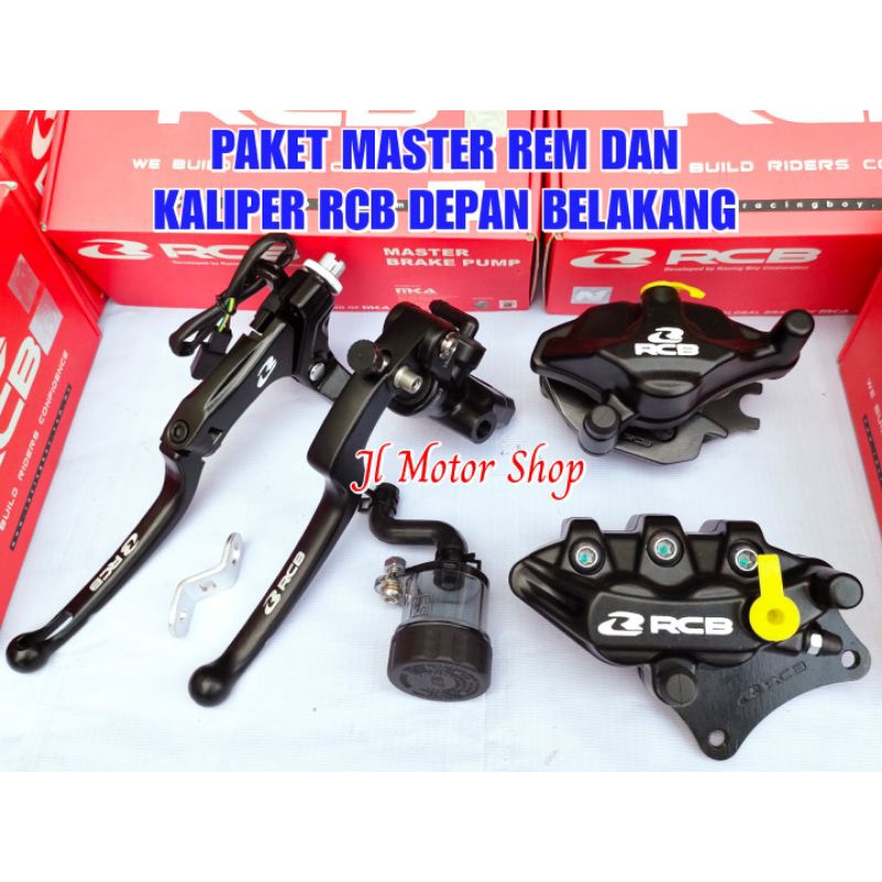 MASTER REM RCB S1 HANDLE KOPLING PLUS KALIPER CALIPER RCB DEPAN S1 BELAKANG S55 VIXION R15 JUPITERX KING TIGER CBR150 SATRIA FU GSX CB150 SONIC MX NEW DLL