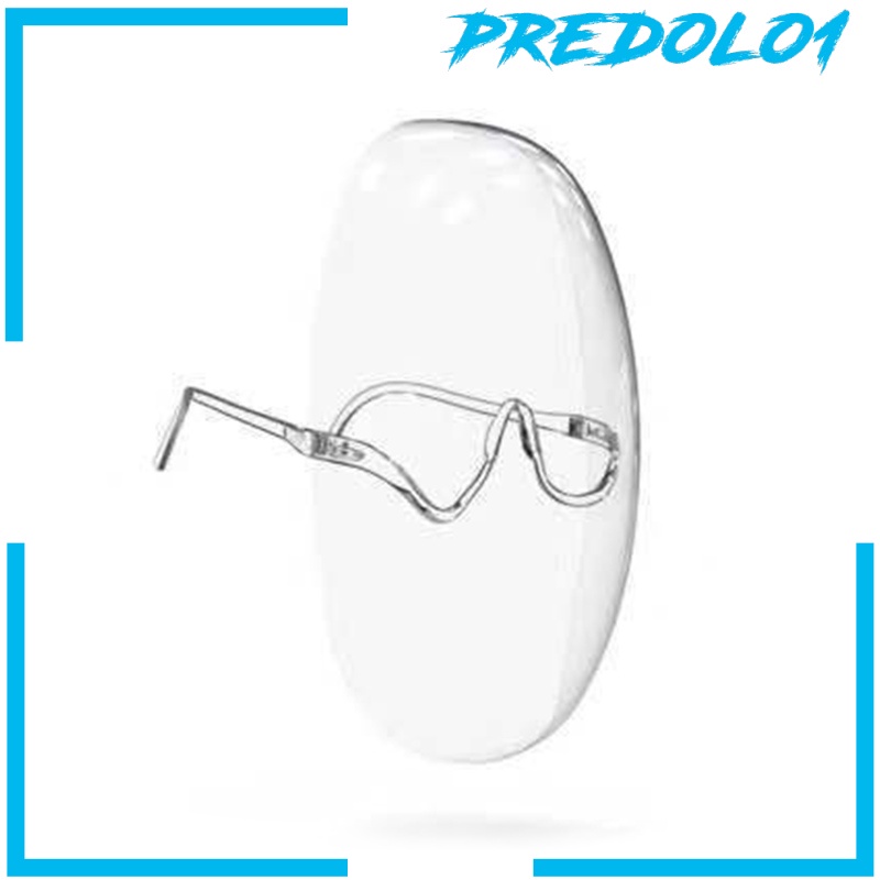 (Predolo1) Face Shield / Pelindung Wajah Transparan Anti Air / Debu Dengan Frame Kacamata