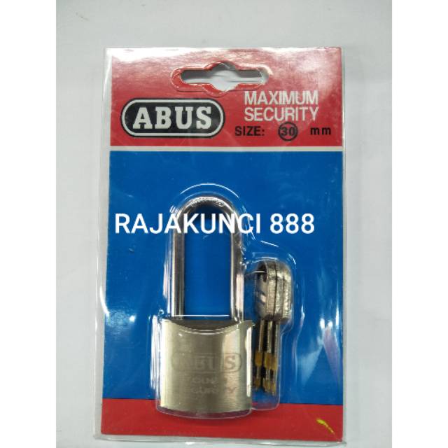 Gembom ABUS 30mm panjang - Gembok 30mm - Gembok kecil - Gembok panjang