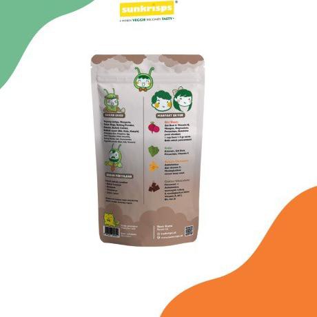 

DIJUAL Sunkrisps Puff Rainbow Choco Original 50g