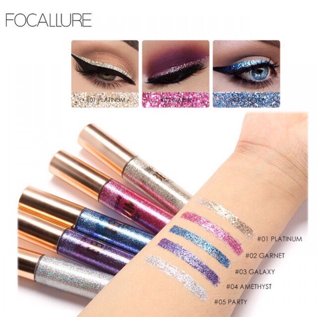 Focallure Liquid Heavy Glitter Eyeliner Original