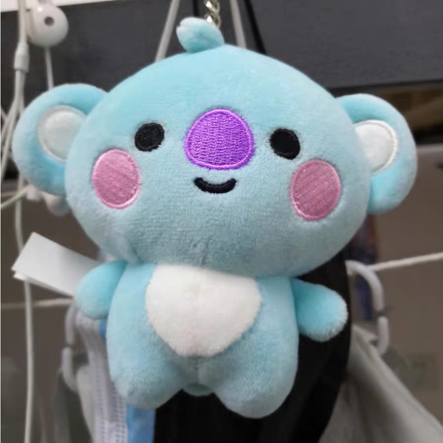 [Bayar Di Tempat] 20 Baby Charm（Body） 11cm BT21 OFFICIAL Keychain Pendant-KOYA