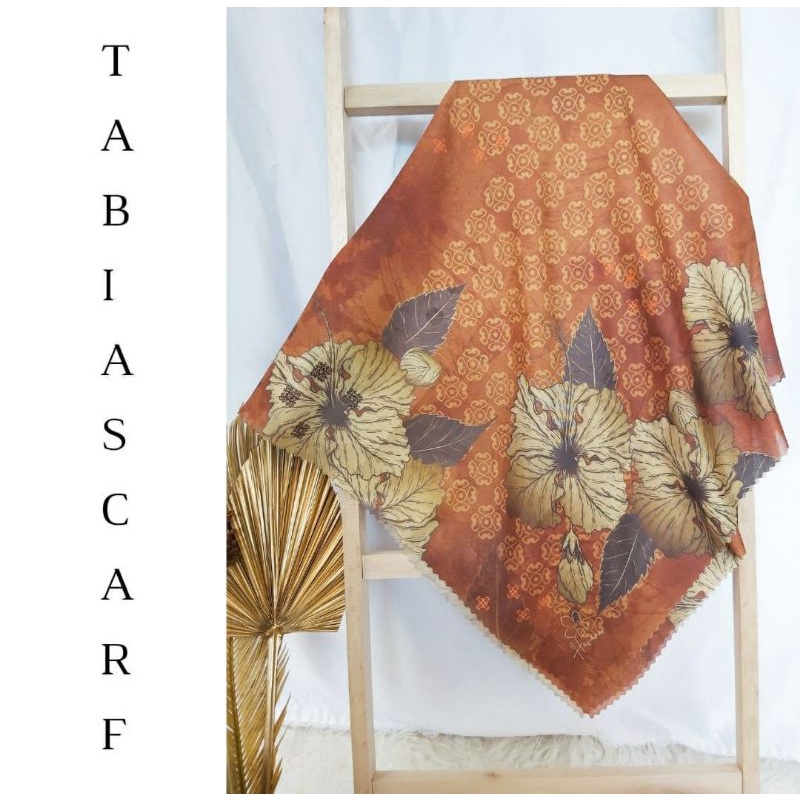 Signature Scarf Havana | Hijab Voal Printing Premium | Tabia Scarf