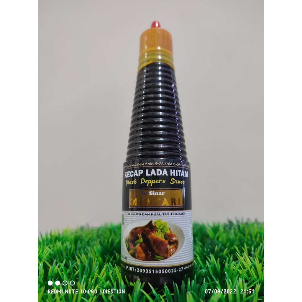 Kecap Lada Hitam Cap Sinar Mentari 150mL [Halal]