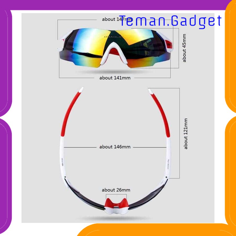 TG-IB278 OBAOLAY KACAMATA SEPEDA LENSA POLARIZED - UV400