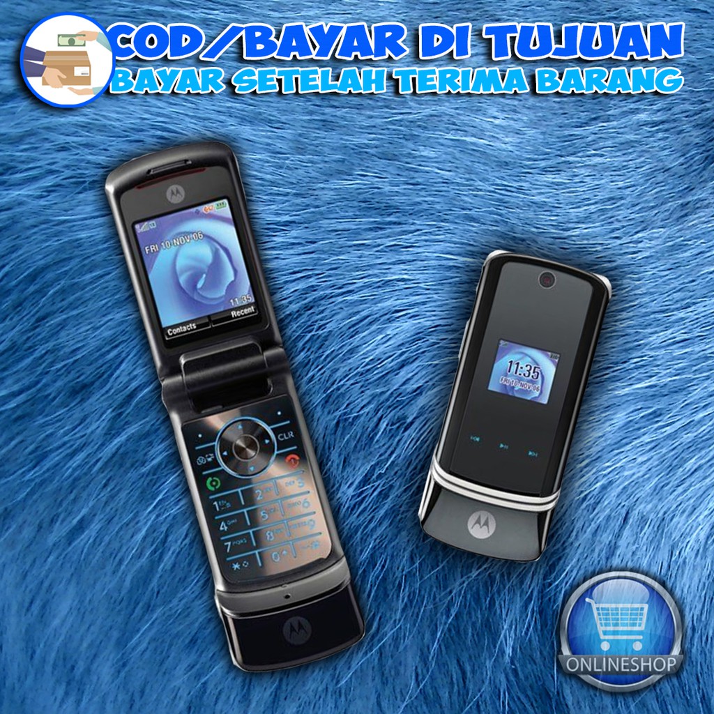 Motorola K1 Single Sim Lipat Jadul Bergaransi