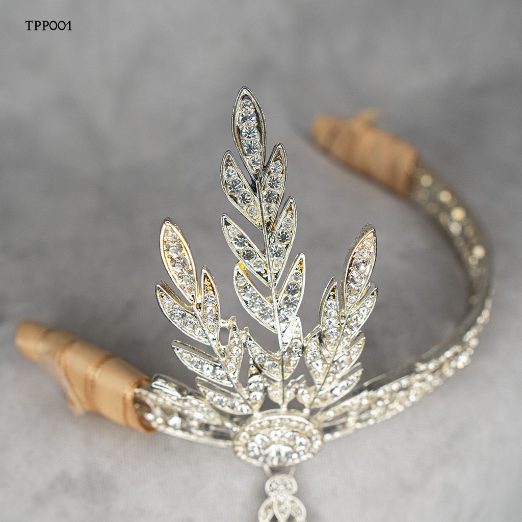 [SIAP KIRIM] TIARA PESTA PENGANTIN AKSESORIS RAMBUT WEDDING MESIR TPP001