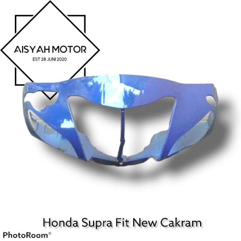 Bodi Halus Honda Supra Fit New Cakram Warna Biru Hitam