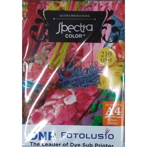 

Senikertas- Spectra Glossy Photo Paper 210 Gsm 20 Lbr -Kertas-Seni.