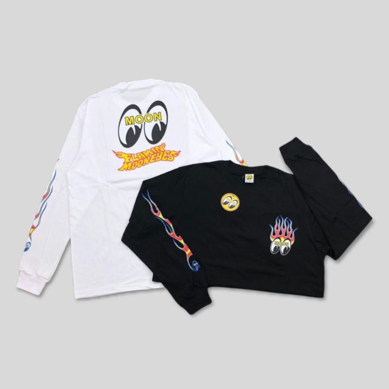 LONGSLEEVE MOONEYES | KAOS LENGAN PANJANG MOONEYES FULL TAG LABEL PREMIUM