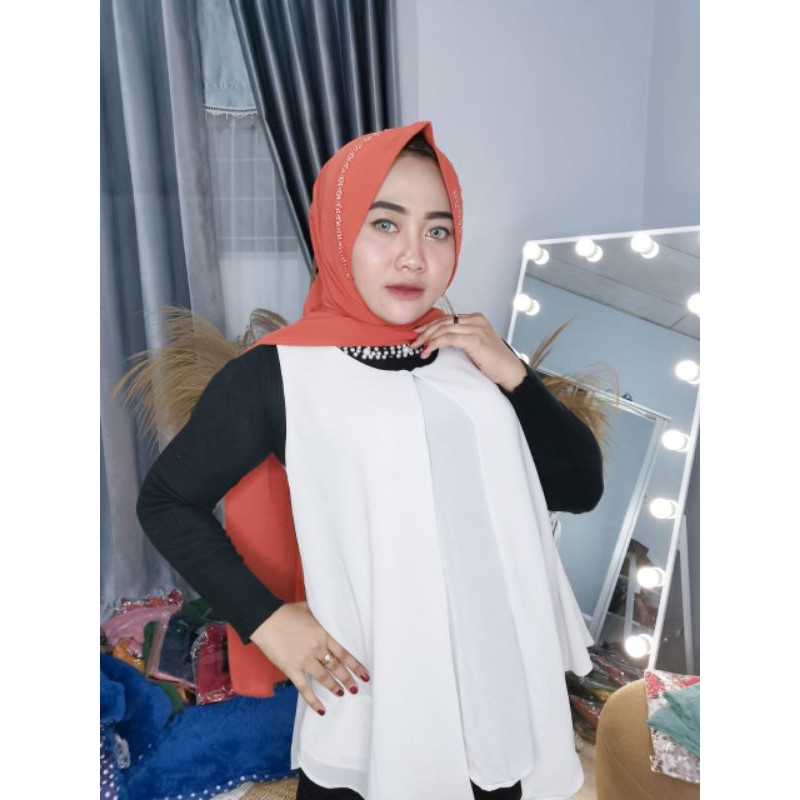 ORI HAYA HIJAB | Atiqah Pashmina pet payet premium | pasmina payet bando | pasmina pet bando payet p