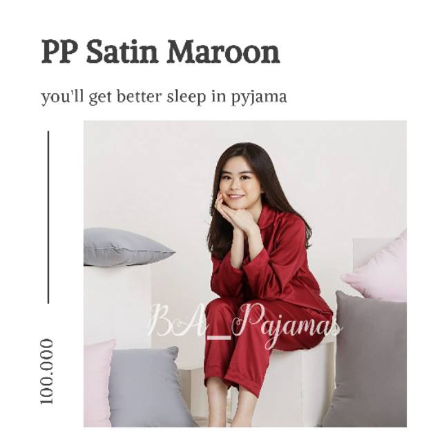 Piyama satin sutra piyama lengan panjang piyama wanita murah baju tidur wanita baju tidur dewasa