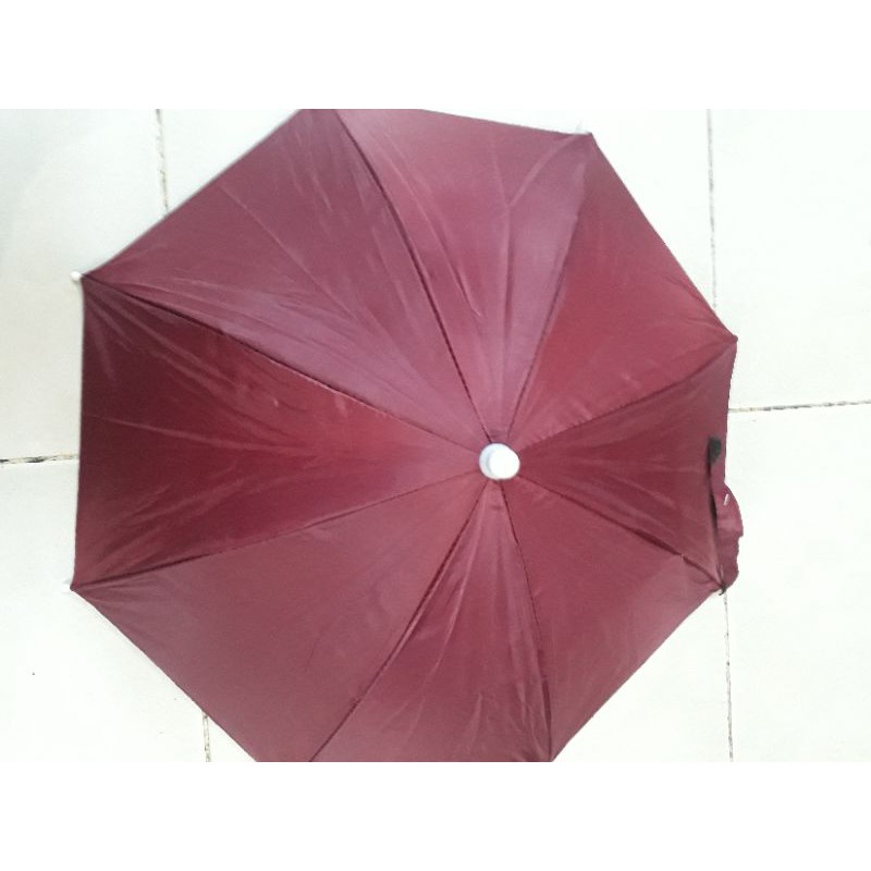 Payung Kepala/ Topi Payung Kepala 60cm Besar