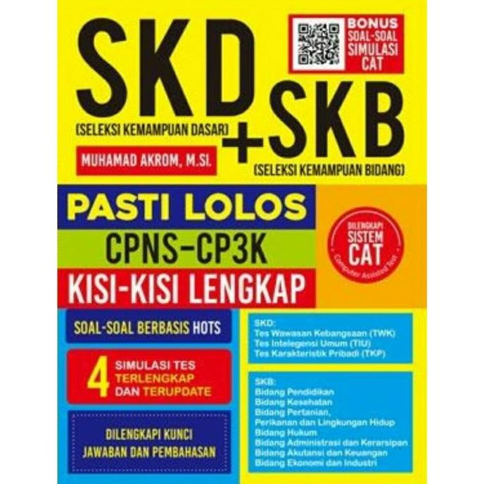 

cod Buku SKD + SKB Pasti Lolos CPNS-CP3K laris