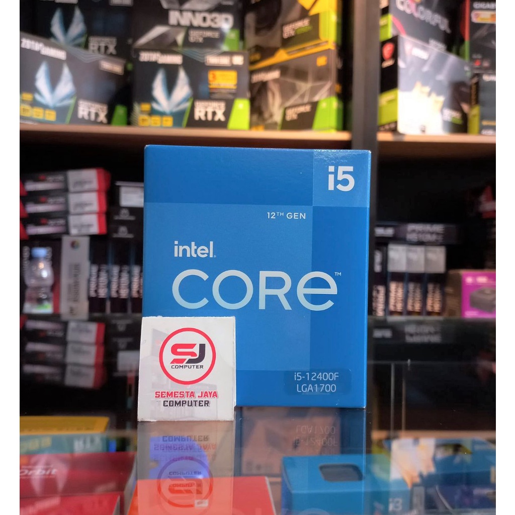 PROCESSOR iNTEL CORE i5 12400F 4,4GHz GEN 12 SOCKET LGA1700 BOX