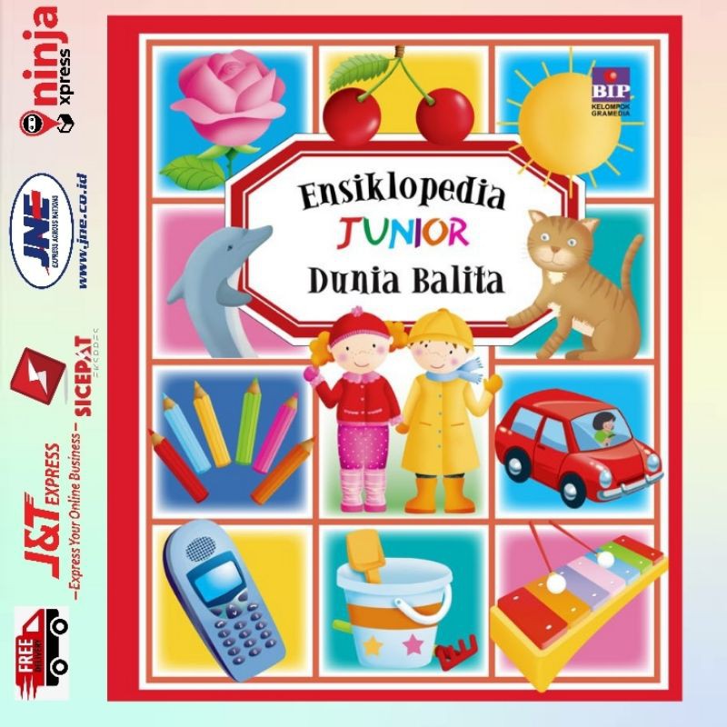Ensiklopedia Junior Dunia Balita Buku Ensiklopedia anak Gramedia