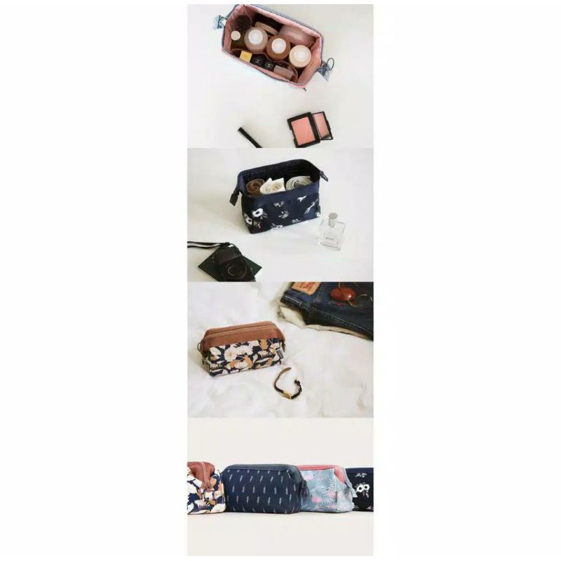 [COD] Tas Make Up Tas Kosmetik Pouch Make Up Pouch Kosmetik Anti Air Pouch Make Up Traveling