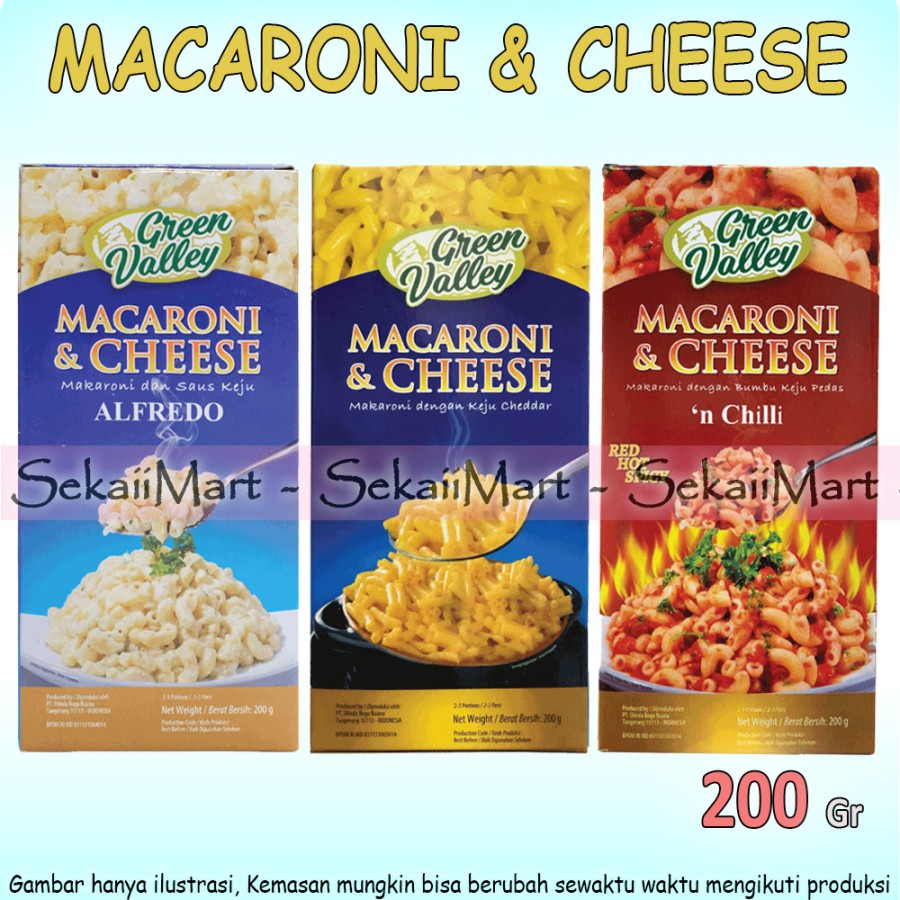 

GREENVALLEY Macarnoni & Cheese 200g - Green Valley Mac and Cheese