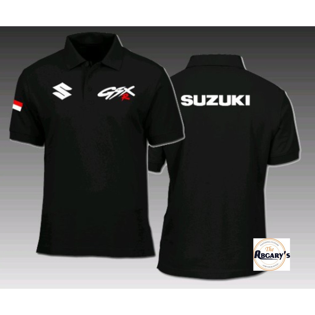 BAJU POLO SHIRT SUZUKI KAOS KERAH SUZUKI GSX R