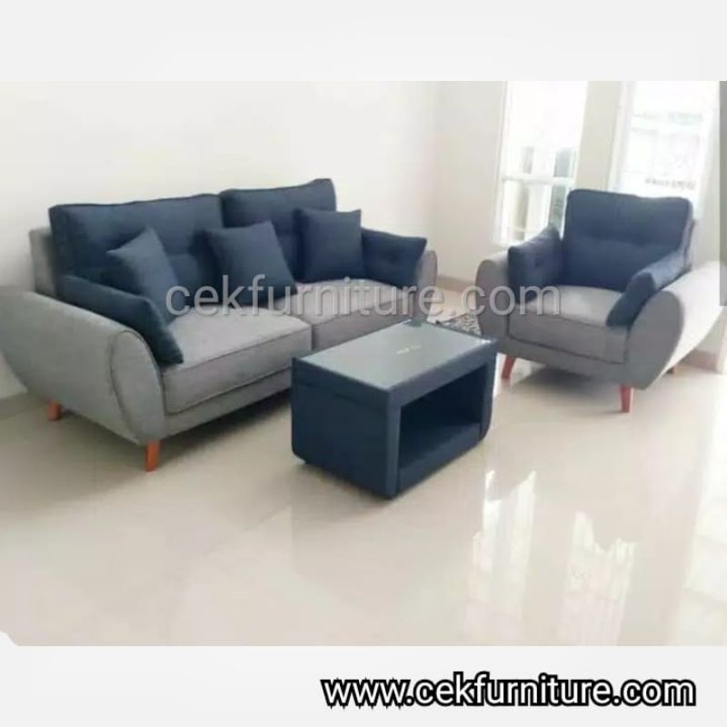 Sofa Retro 2-1/sofa murah/kredit sofa/sofa minimalis/sofa sultan