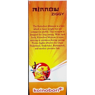 MINNOW KOINOBORI ZIGGY PENCIL 7.2 cm, 9.7 gr / MINNOW ZIGGY