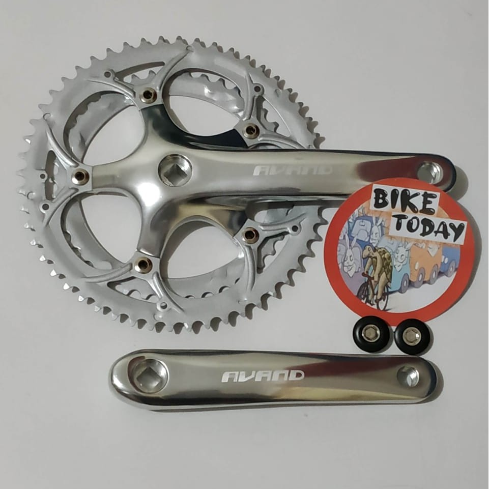 PS82F Crank Roadbike Minivelo Sepeda Lipat Avand 52/42 T Double Chainring