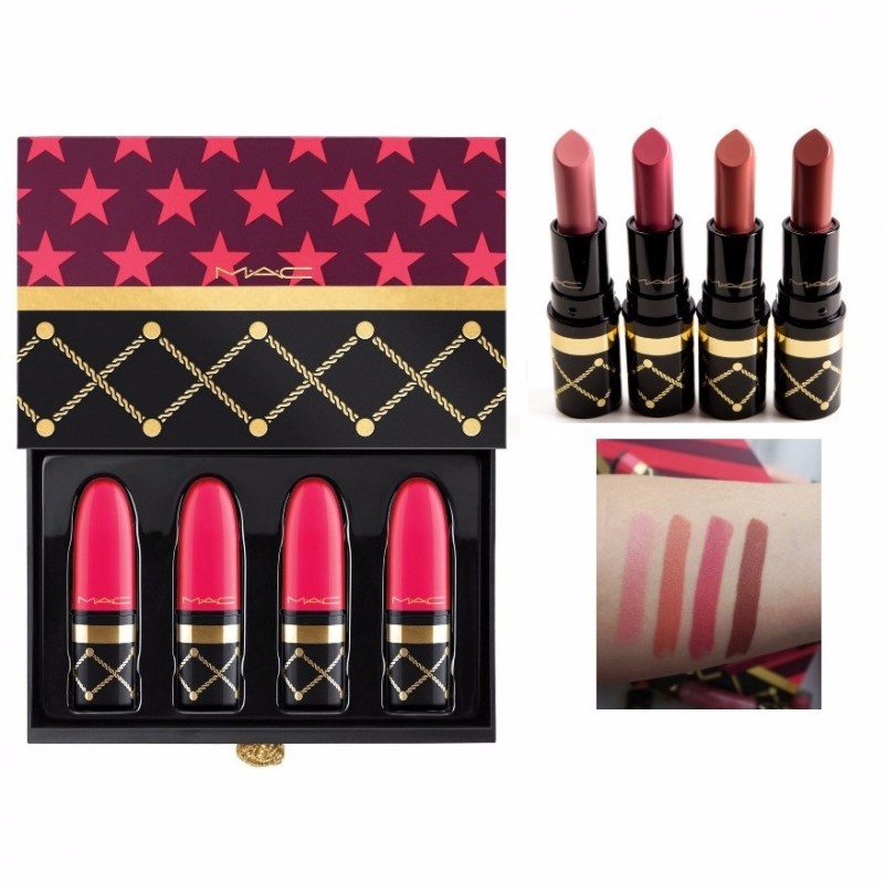 MAC x NUTCRACKER SWEET NUDE MINI LIPSTICK KIT | Kosmetik Original Murah
