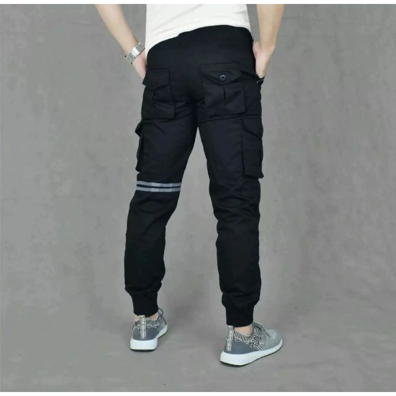 Celana Jogger Cargo/Celana Panjang Pria