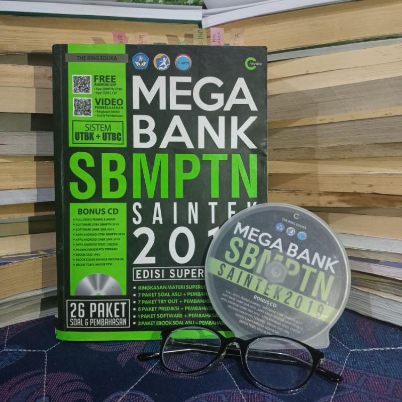 PRELOVED : Mega Bank SBMPTN SAINTEK 2019 Edisi Super Lengkap