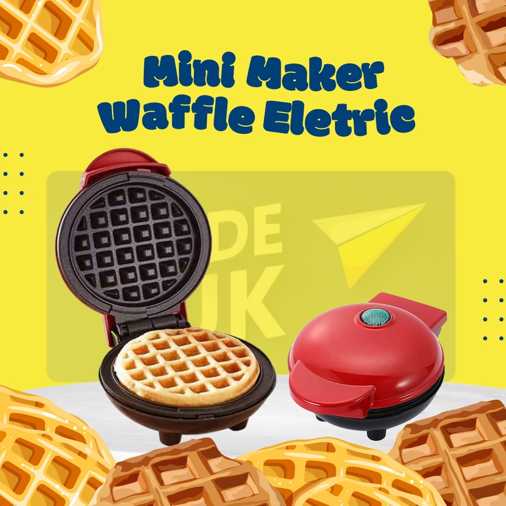 Mini Maker Waffle Elektric - Pembuat Waffle [READY STOCK]