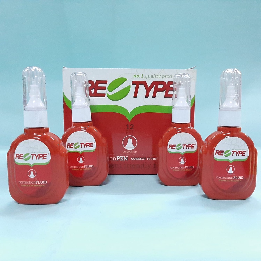 

Corretion Botol Tip Ex Cair RETYPE 8810 Correction Fluid 12 pc tip-x