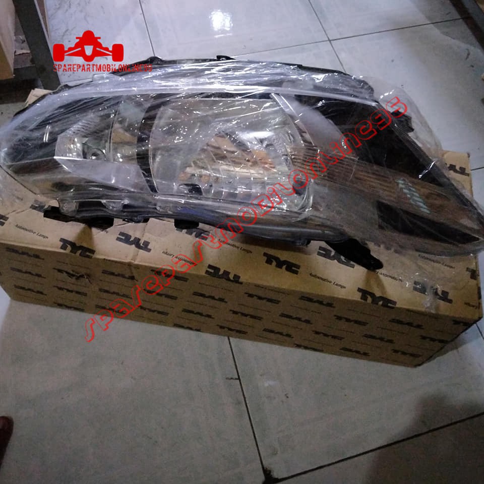Head Lamp Lampu Depan Toyota All New Vios Limo Gen 3 2013 2014 TYC