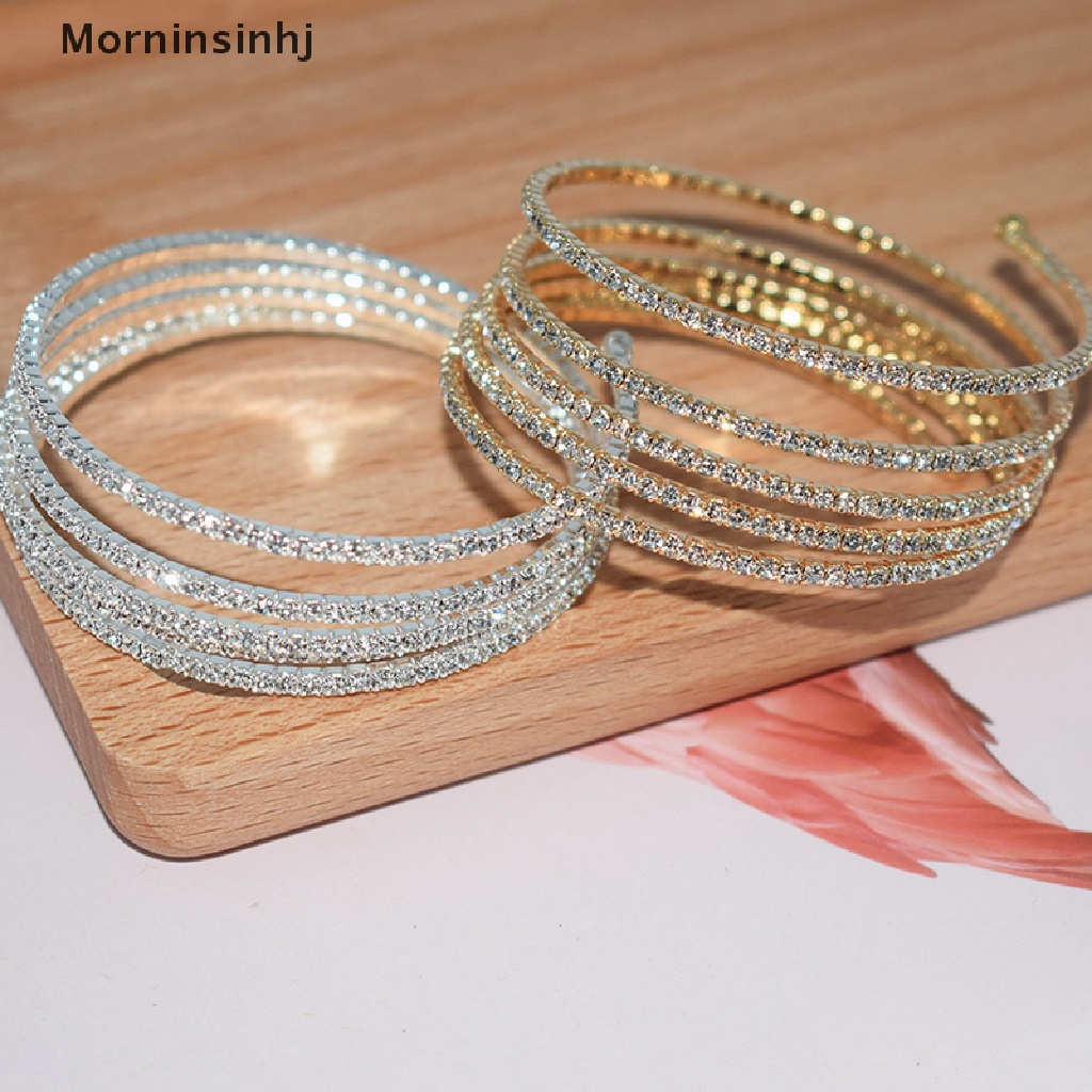 Gelang Multilayer Aksen Mutiara Imitasi Untuk Wanita