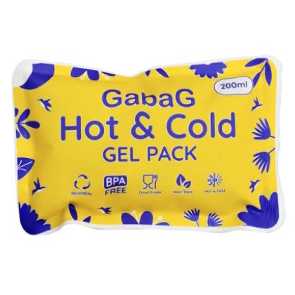 Gabag Ice Gel Hot and Cold 200gr - Kids Ice Cream / Burger Pack 200 gr - Es Pendingin utk Tas ASI / Kompres