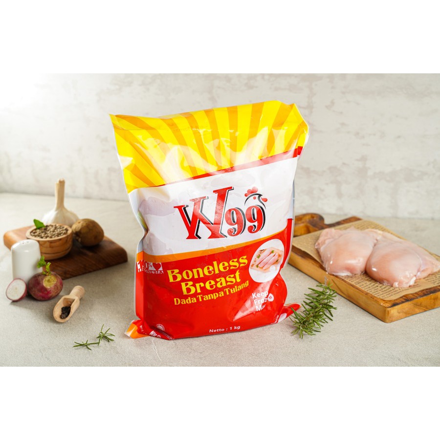 

DAGING AYAM DADA BONELESS W99 LEAN PREMIUM 1 KG