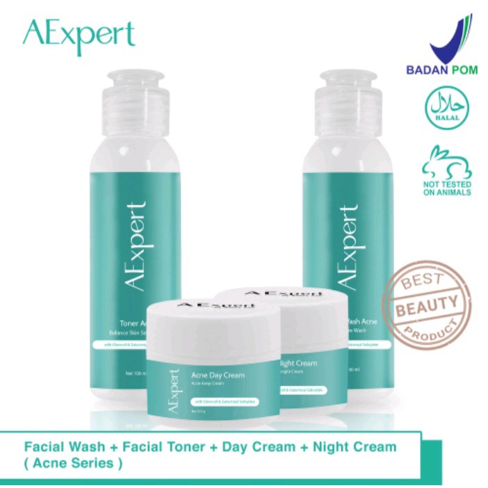 Aexpert Skincare Acne Series by Ashanty