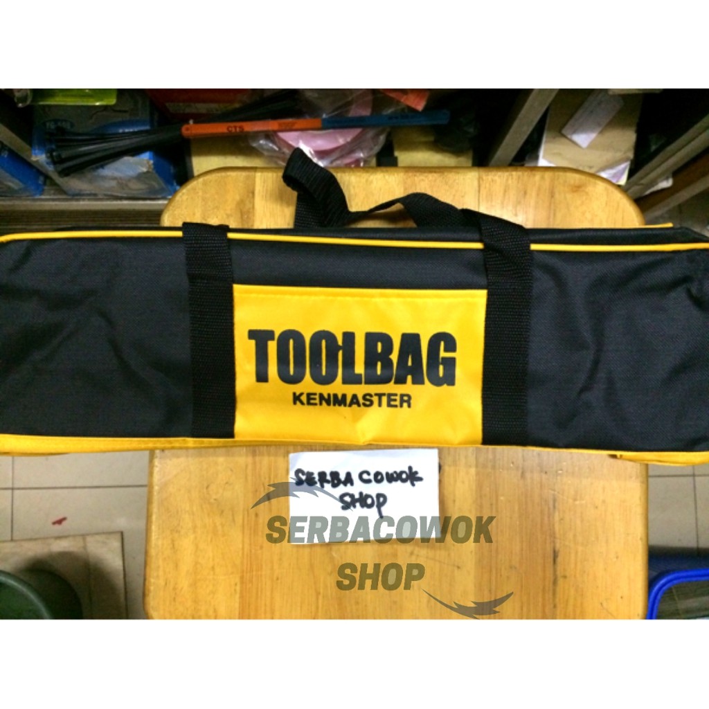 Toolbag Alat Perkakas Kunci Bahan Kain Serbaguna 47 Cm Kenmaster Termurah Berkualitas