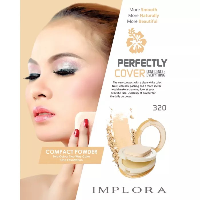 IMPLORA BEDAK Sueluttu Powder Cake 3in1 320 | IMPLORA Lip Velvet | ❤ jselectiv ❤ Bedak IMPLORA ORI✔️BPOM✔️COD✔️