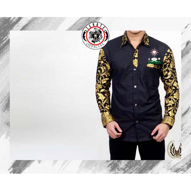 Kaos Batik Lengan Panjang PSHT