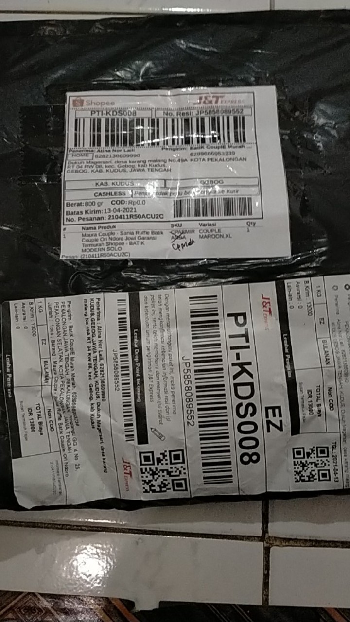 Maura Couple - Sania Ruffle Batik Couple Ori Ndoro Jowi Garansi Termurah Shopee - Batik Modern Solo