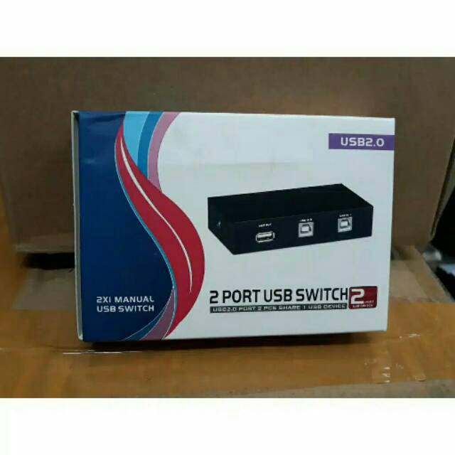 Port USB Printer Manual Switch Printer 2 Port Usb Sharing Switcher 1-2