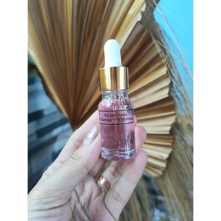 Image of serum glowing + whitening