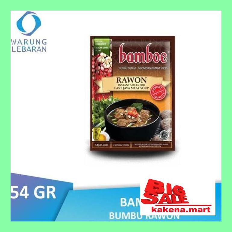 

Ka0Iusbu Pack Bamboe Bumbu Rawon 54 Gr Budlem