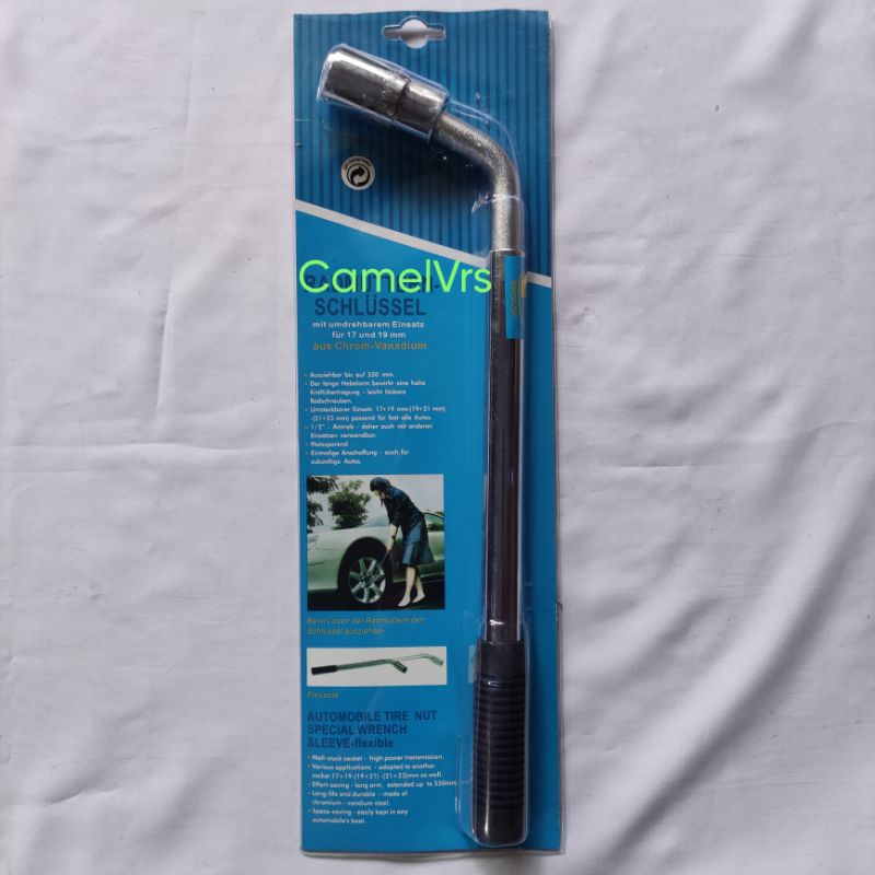 kunci Roda Tarik mobil mata shock 19/21mm