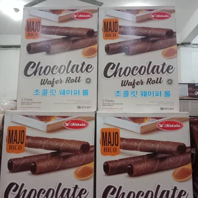 

Biskuit Stik Wafer Premium Majorico Kemasan Kotak